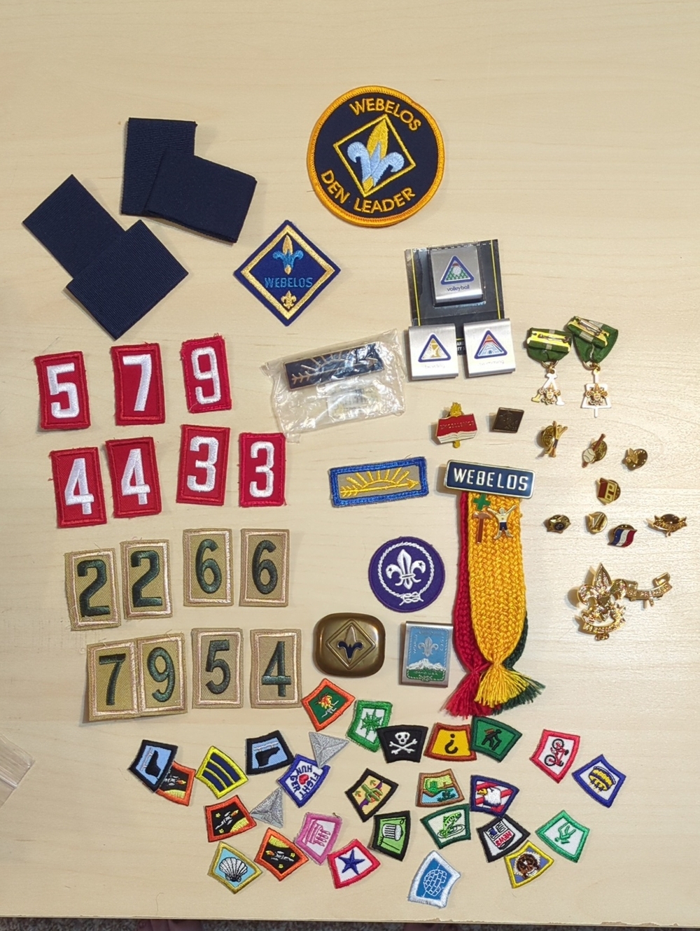 BSA & Cub Scout Patch/Award Large Lot